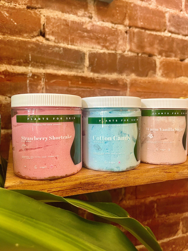 Whipped Sugar Scrubs